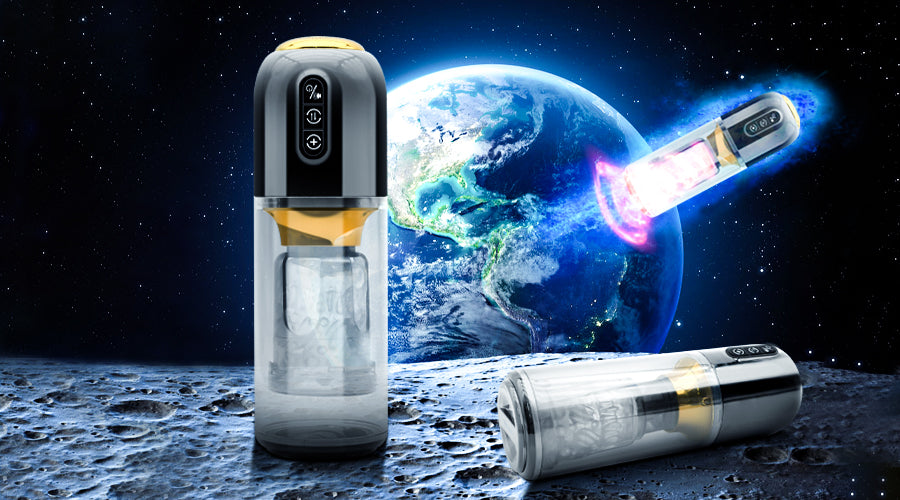 X 1 space cup-Automatic thrusting rotating male masturbator cup