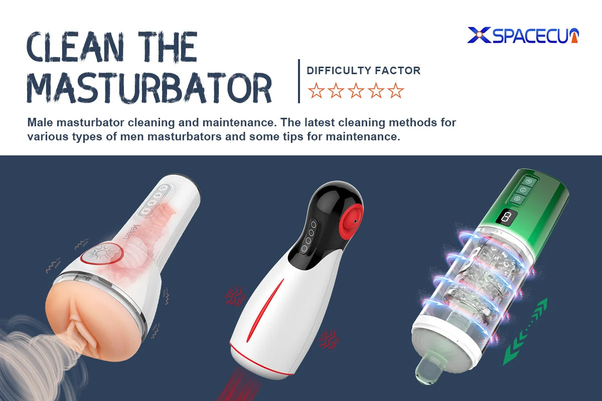 How To Clean Your Male Masturbator?