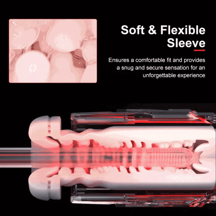 XT12 5-in-1 Thrusting Vibrating Suction Heating APP-Controlled Stroker