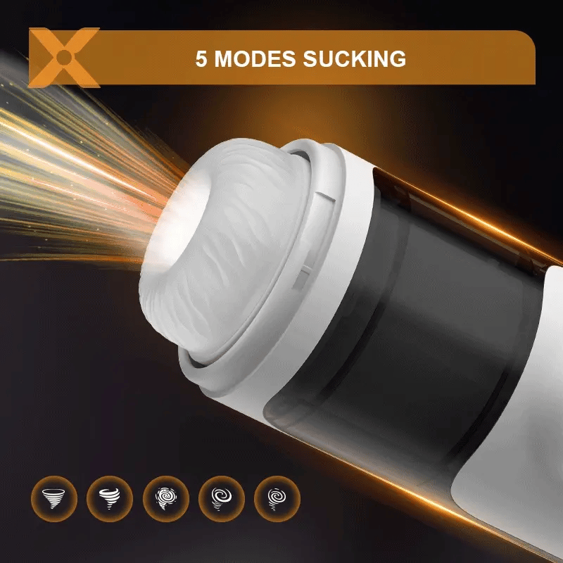 XS6 Quietest Male Masturbator with Powerful Motor & Odorless Sleeve