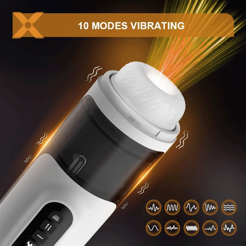 XS6 Quietest Male Masturbator with Powerful Motor & Odorless Sleeve