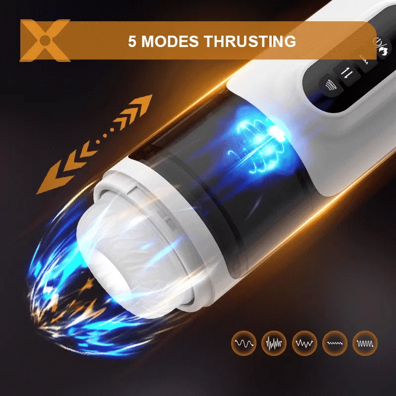 XS6 Quietest Male Masturbator with Powerful Motor & Odorless Sleeve