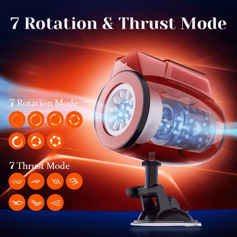 XR7 Dual-end Blowjob Machine Thrusting Rotating Vibrating Waterproof