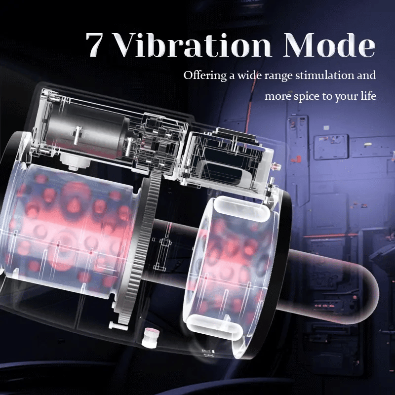 XR7 Dual-end Blowjob Machine Thrusting Rotating Vibrating Waterproof