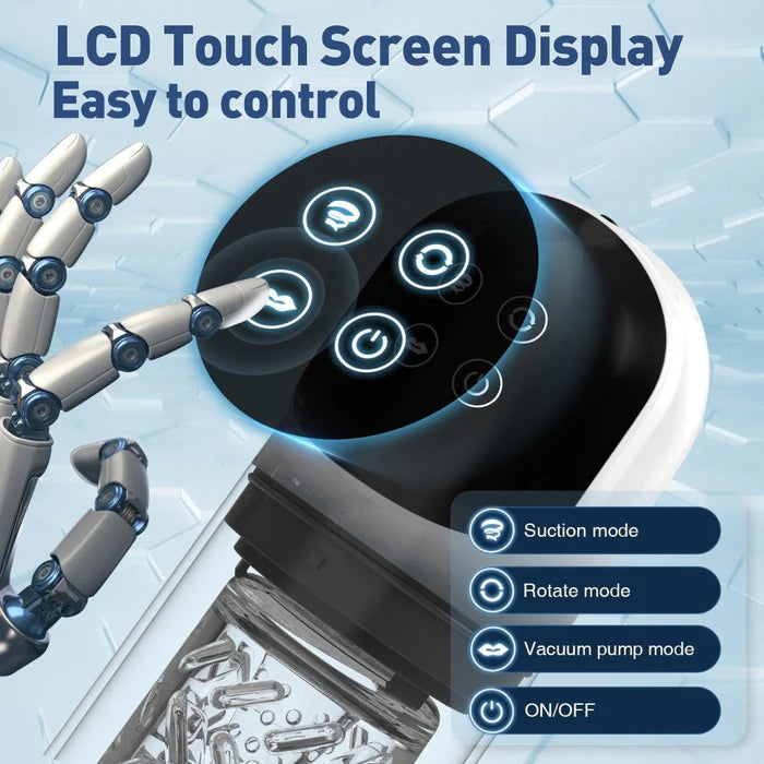 XR3 Plus 2 In 1 Blowjob Machine Dual Stimualtion Water Vacuum Pump