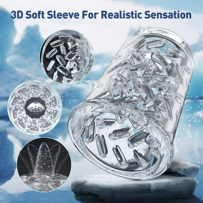 XR3 Plus 2 In 1 Blowjob Machine Dual Stimualtion Water Vacuum Pump