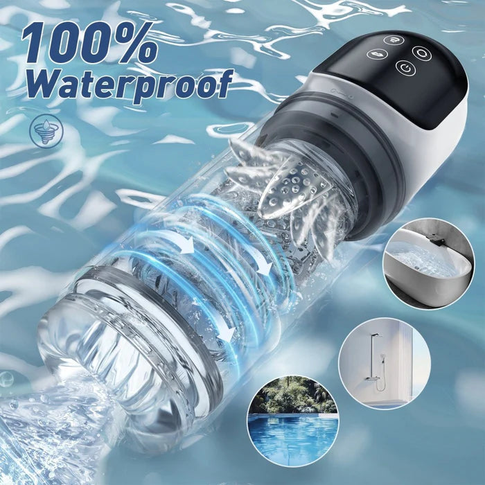 XR3 Plus 2 In 1 Blowjob Machine Dual Stimualtion Water Vacuum Pump