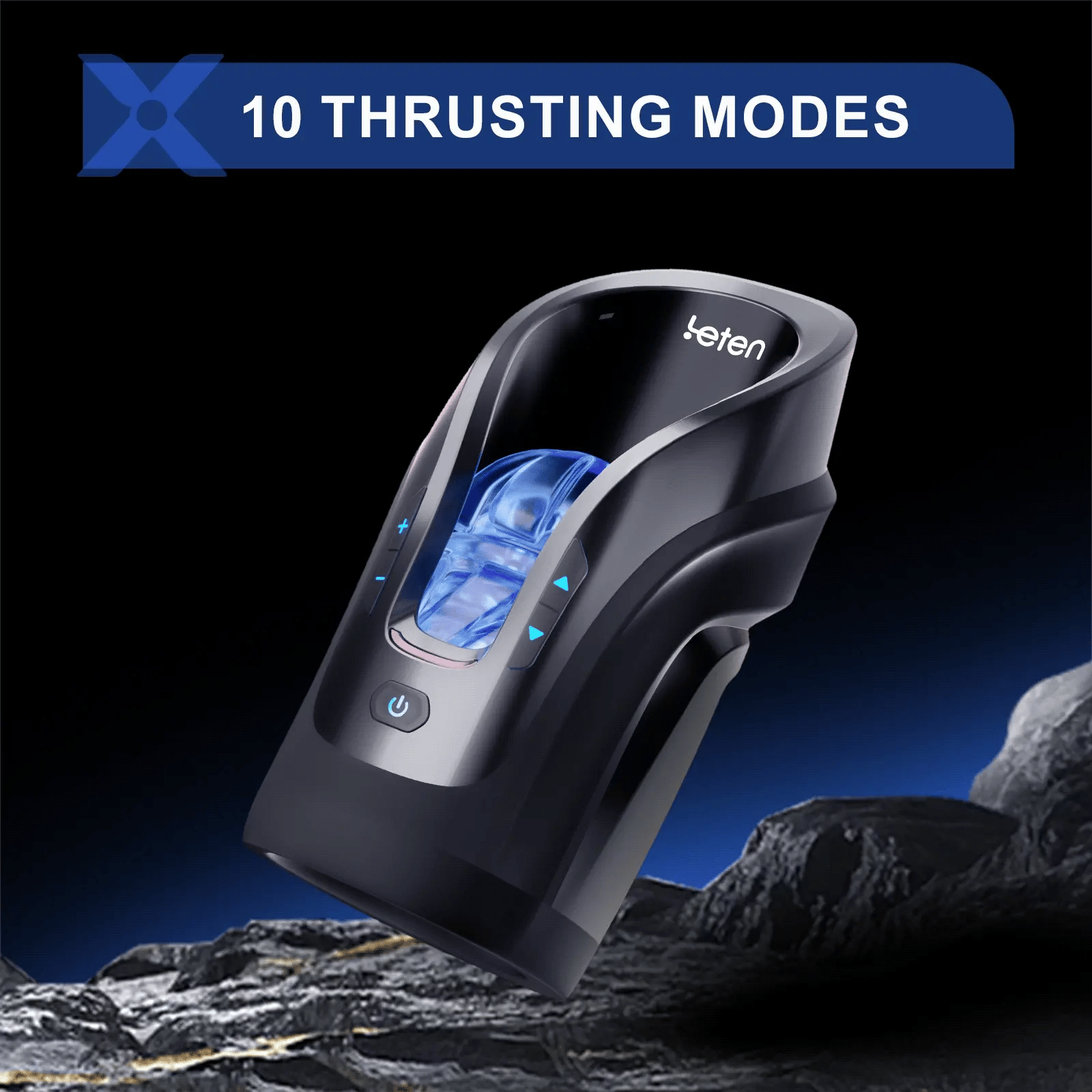 XT5 Auto Quickshot Stroker With 2 Sleeves 10 Modes & 10 Speeds