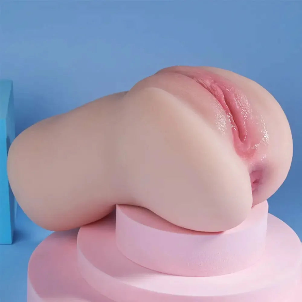 Fever: 2.4LB Realistic Pocket Pussy & Ass with Dual 4.7" Tunnels