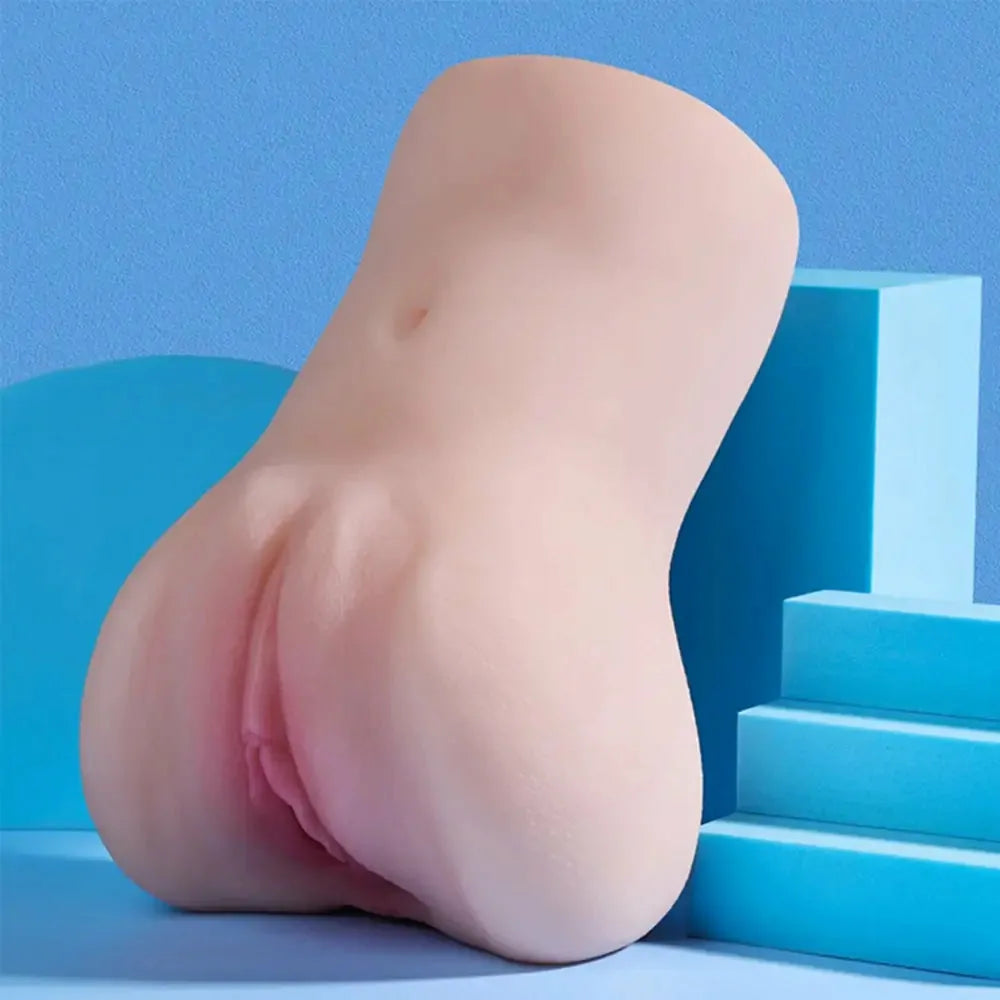 Fever: 2.4LB Realistic Pocket Pussy & Ass with Dual 4.7" Tunnels