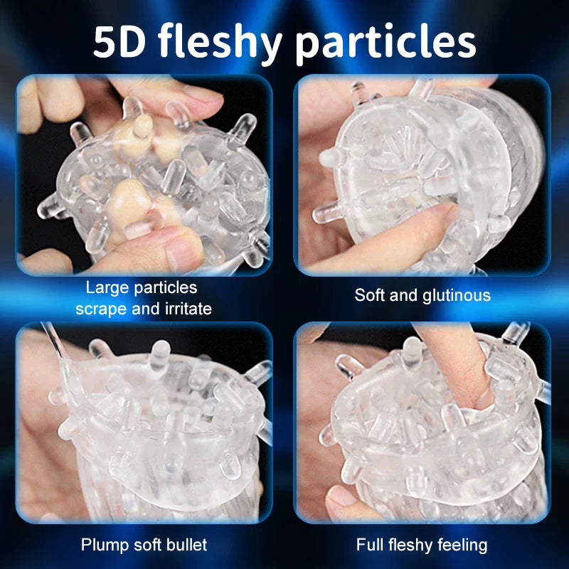 XG10: Male Glans Trainer with 9 Biting Rotation & Vibration Modes