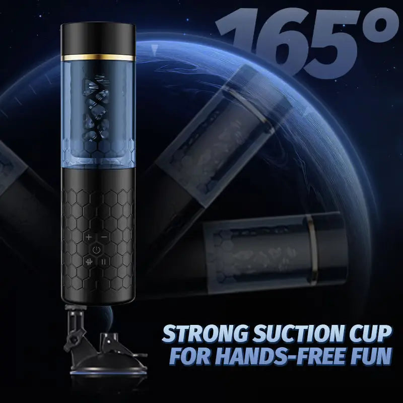XR11 Hands Free Masturbator 10 Thrusting Rotating Modes & Speeds