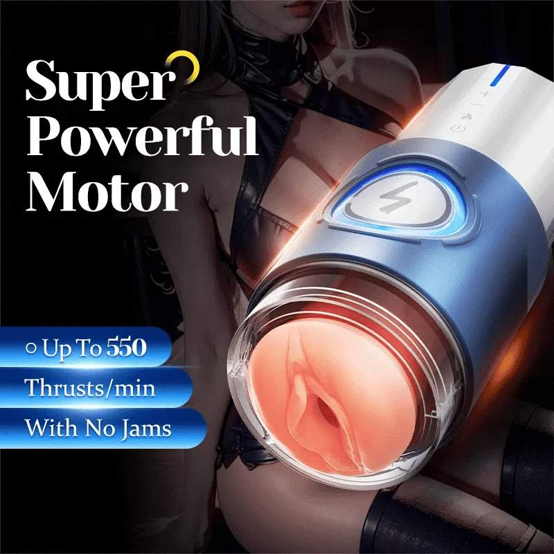 XT8 Realistic Male Stroker 10 Thrusting 10 Heating Strips