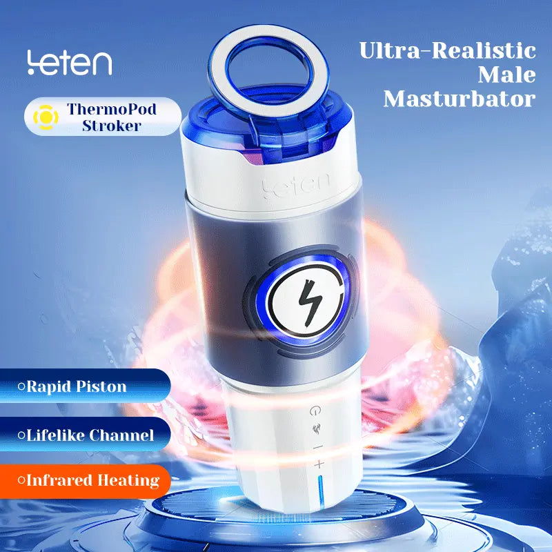 XT8 Realistic Male Stroker 10 Thrusting 10 Heating Strips