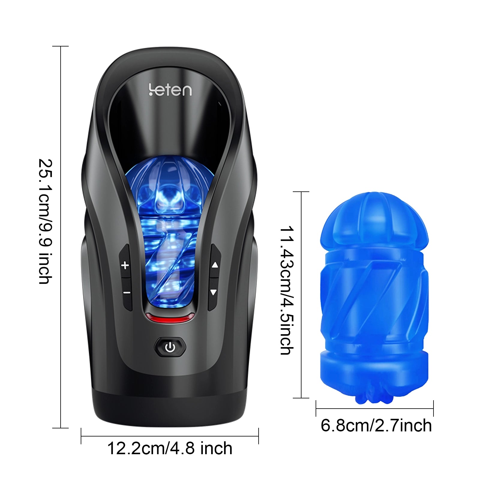 XT5 Auto Quickshot Stroker With 2 Sleeves 10 Modes & 10 Speeds