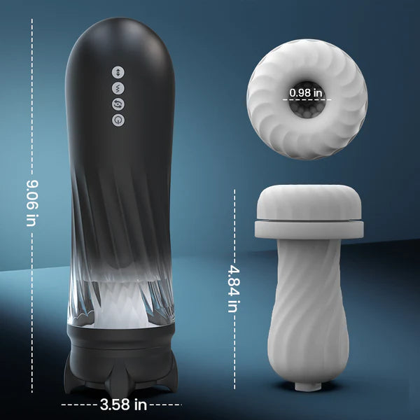XT3 Ultra High Speed Male Masturbator Twisting Thrusting Vibrating
