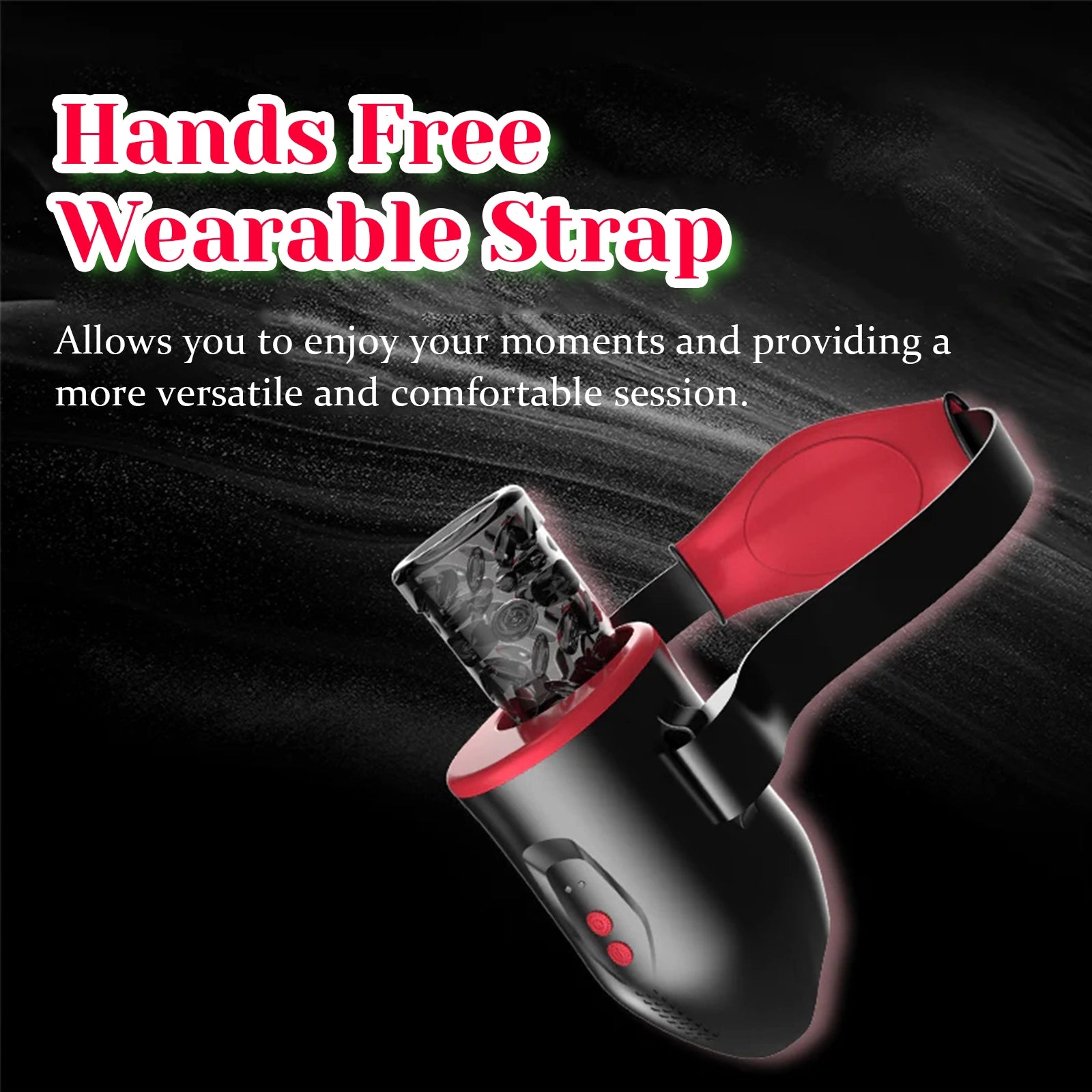 XT22 Wearable Male Stroker 6 Thrusting Vibrating APP Control