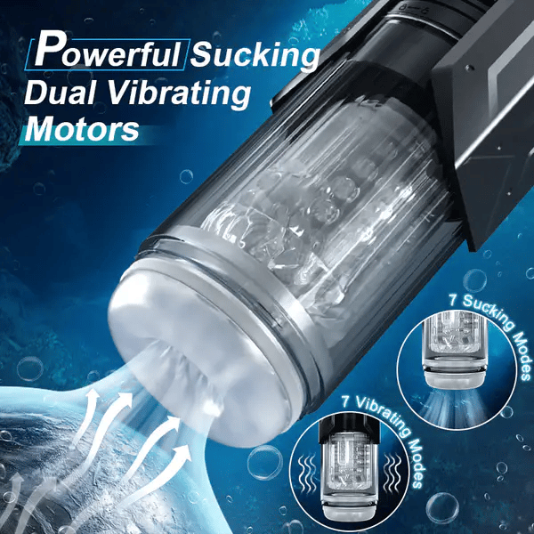 XT20 Male Stroker 7 Sucking Vibrating Thrusting Rotating 100% Waterproof