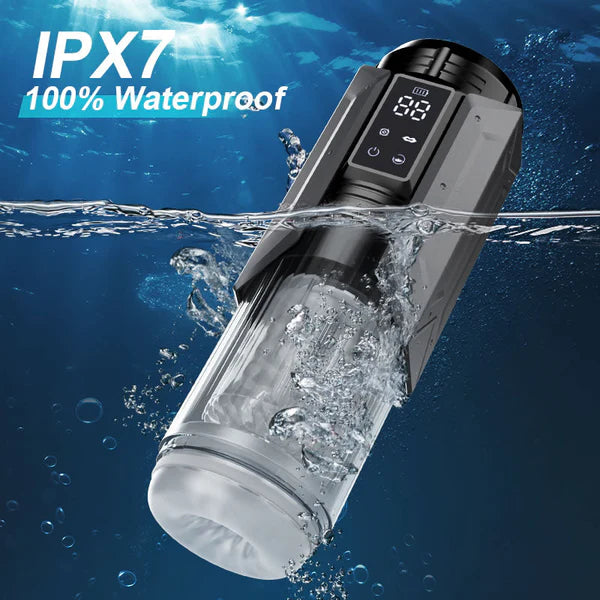XT20 Male Stroker 7 Sucking Vibrating Thrusting Rotating 100% Waterproof