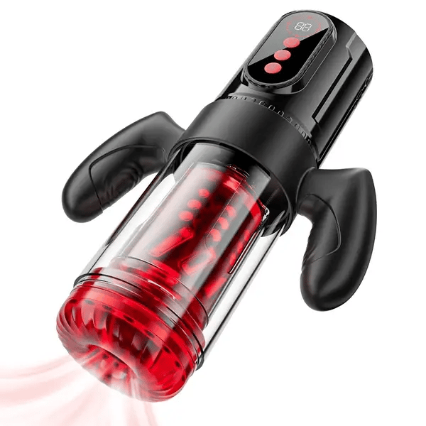 XS5 Male Stroker Thrusting Rotating Sucking with Detachable Handle
