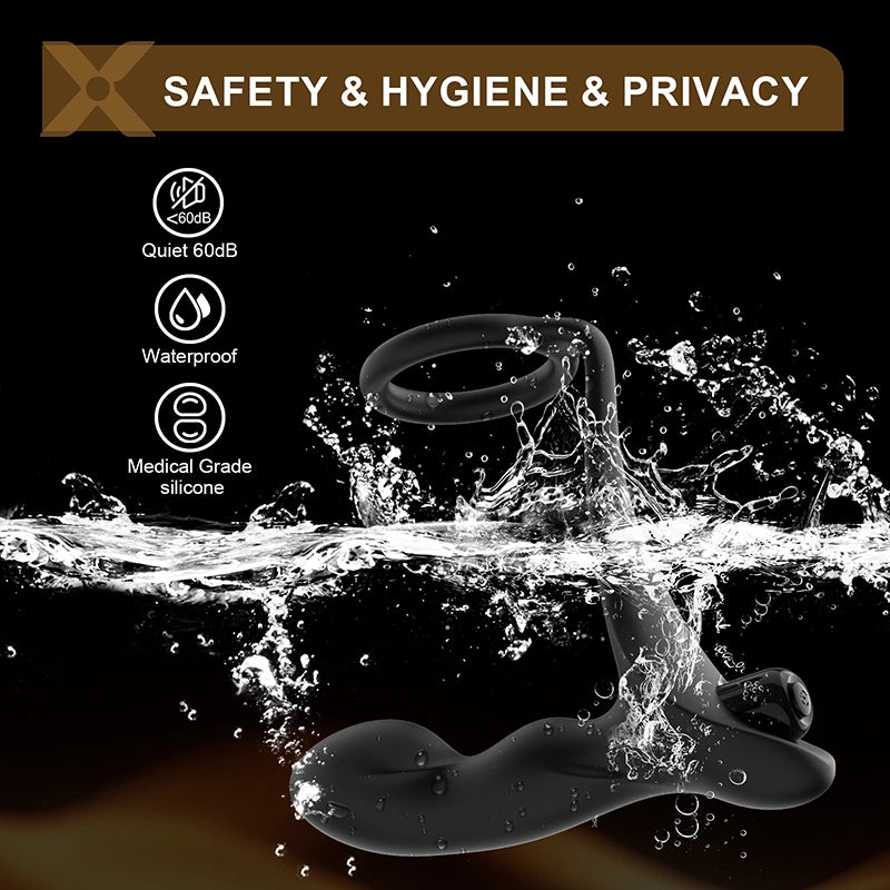 PM1 Leten Raptor Prostate Massager 7 Vibration Built-in Bullet Vibrator