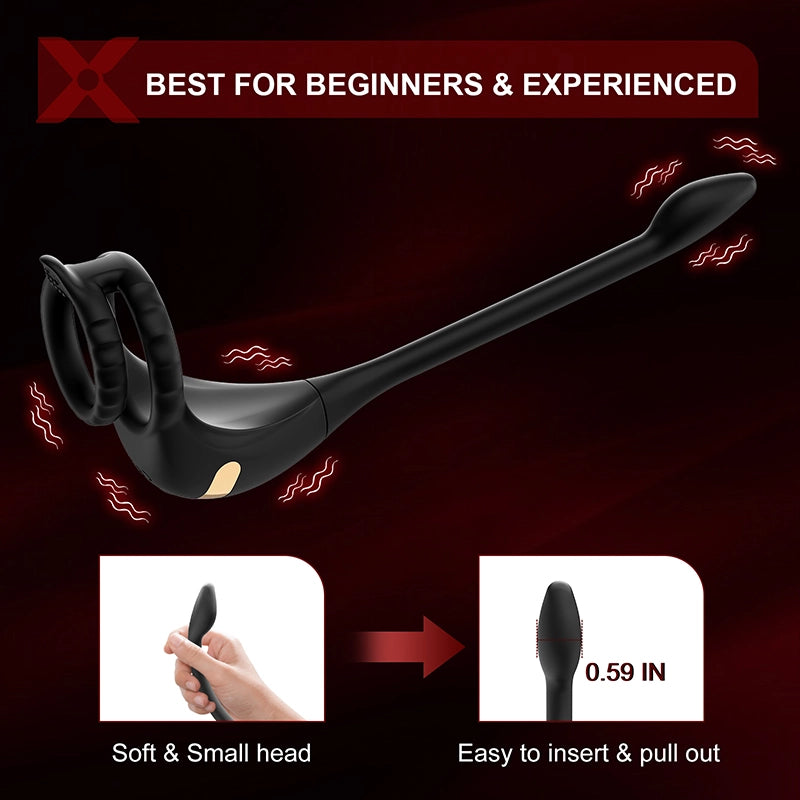 PM2 Prostate Massager Penis Taint Anal Sex Toy