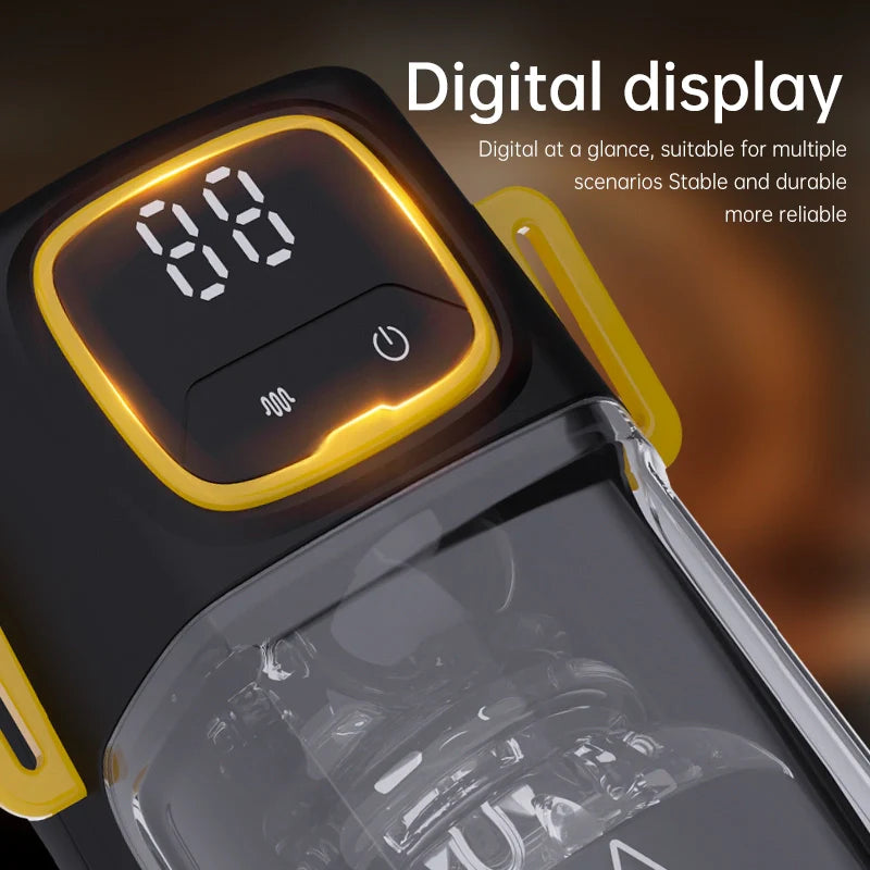 XT2 Portable Male Stroker with 9 Thrusting & Vibration Modes