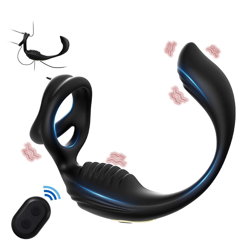PM5 Prostate Massager Penis Testicle Perineum Anal Vibrator