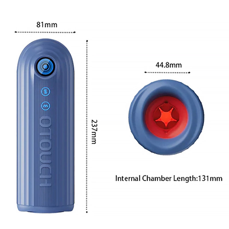 XT9 Shower Stroker with Thrusting Vibrating & 360° Adjustable Contraction