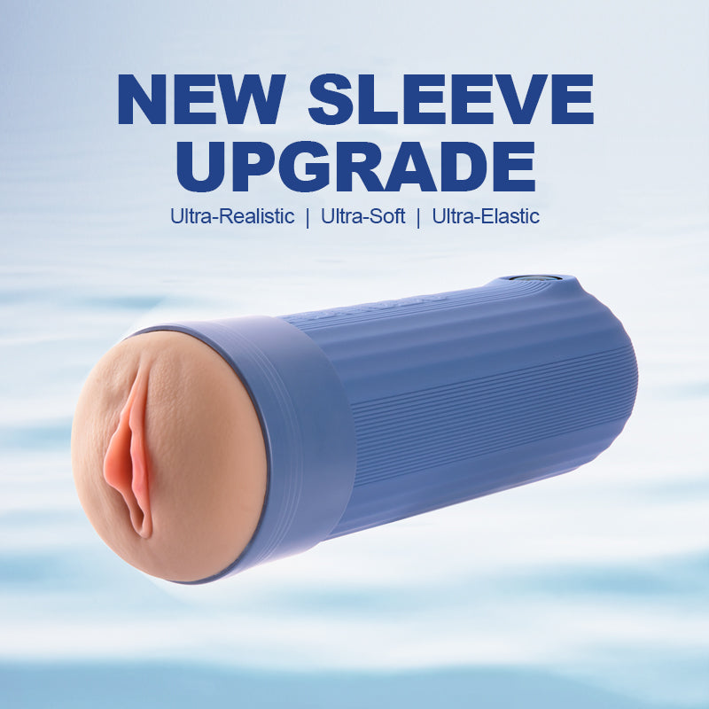 XT9 Shower Stroker with Thrusting Vibrating & 360° Adjustable Contraction