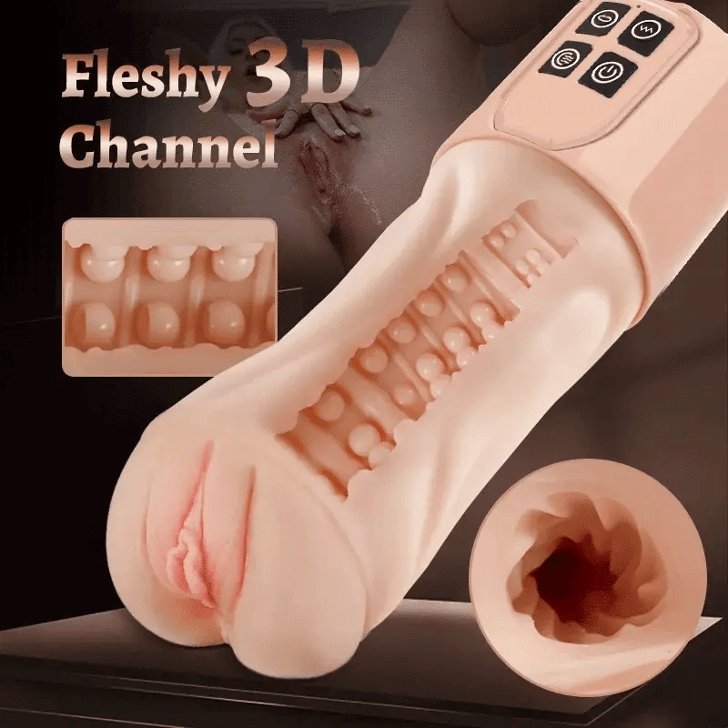 XV7: Automatic Pocket Pussy with 5 Suction & 10 Vibration Modes