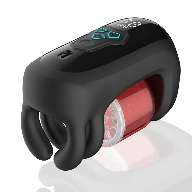 XG10: Male Glans Trainer with 9 Biting Rotation & Vibration Modes