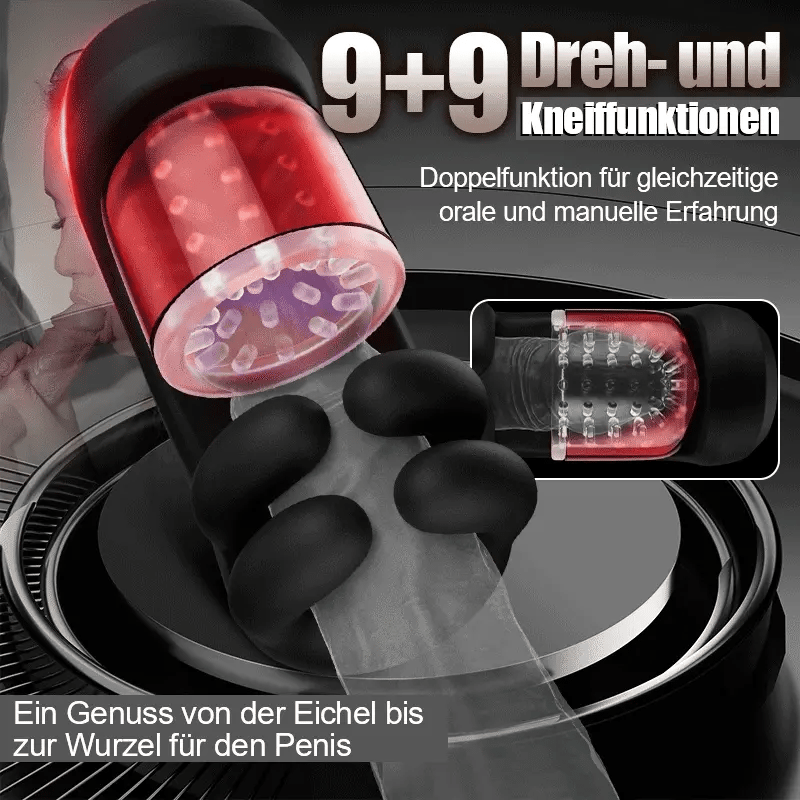 XG10: Male Glans Trainer with 9 Biting Rotation & Vibration Modes