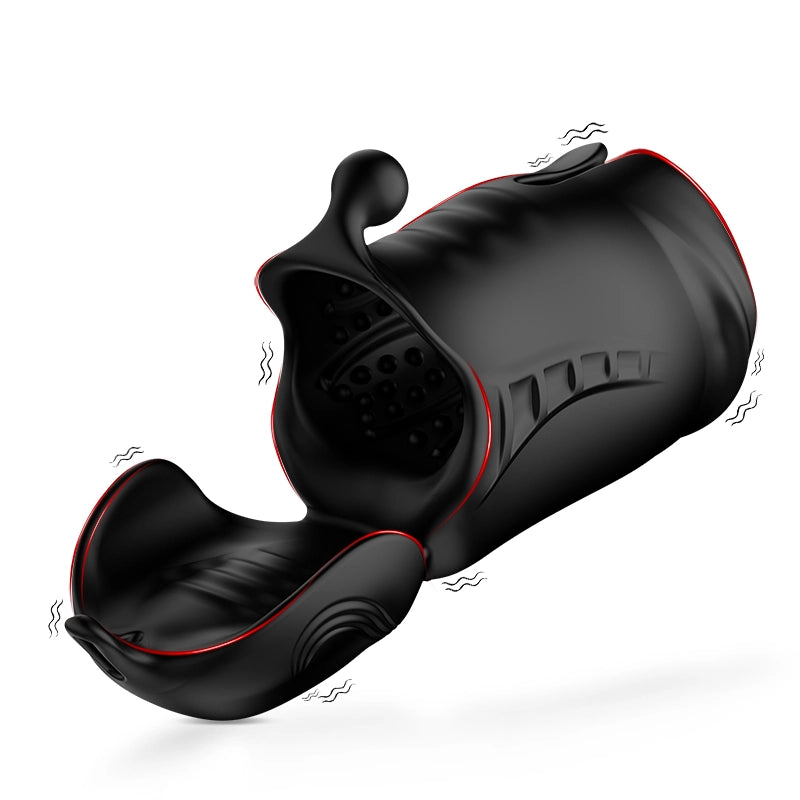 XG14 Glans Trainer 10 Vibration Penis Testicles Stimulator