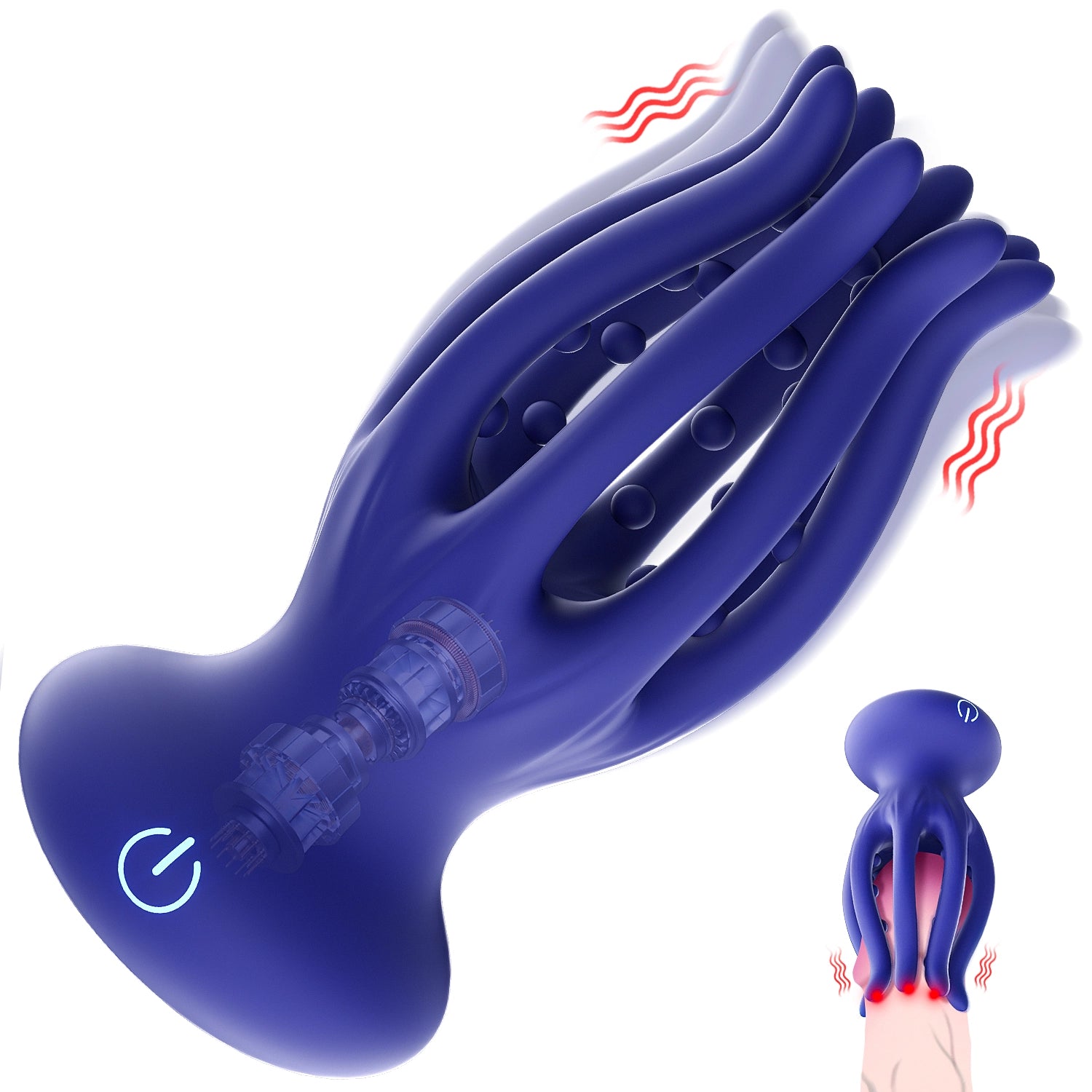 XG16 Glans Trainer 10 Vibration Octopus Tentacle Masturbator