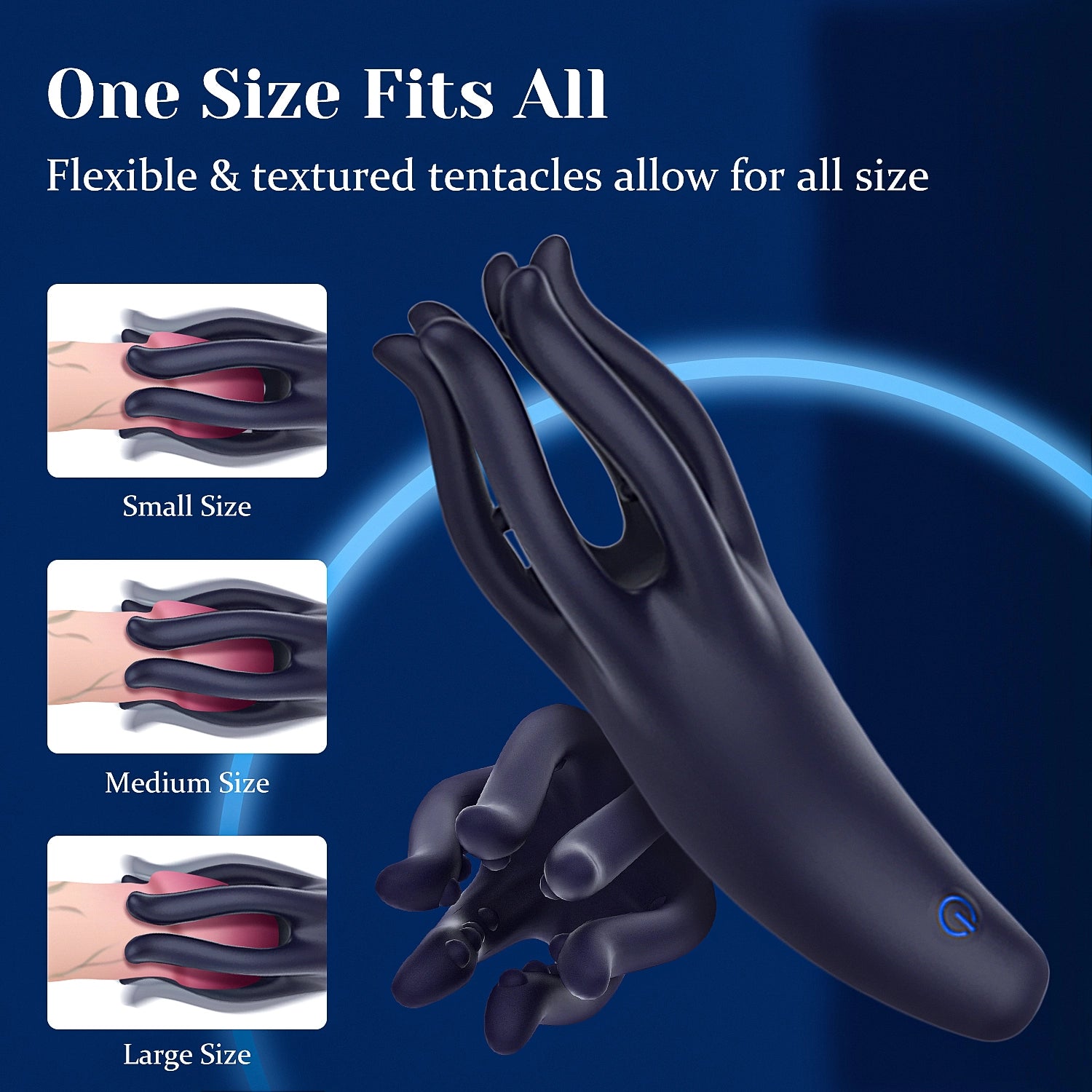 XG17 Glans Trainer 10 Vibration Monster Tentacle Massager