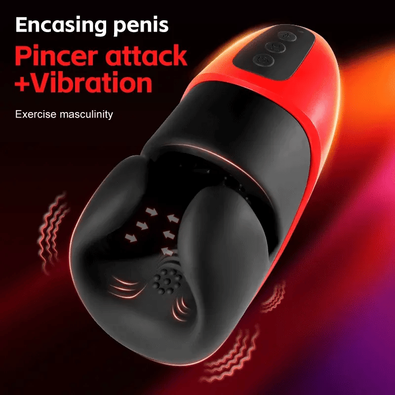 XG20 Glans Trainer 10 Clamping Vibrating Male Masturbator