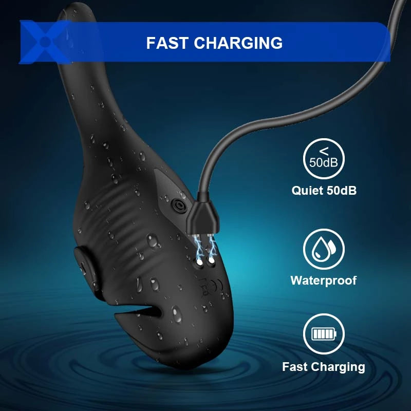 XG2 Glans Trainer Dual Motor 10 Vibration Adjustable Buckle