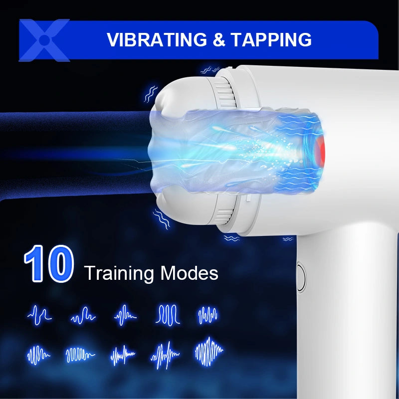 XG7 Glans Trainer 10 Sucking Vibrating 100% Waterproof Masturbator