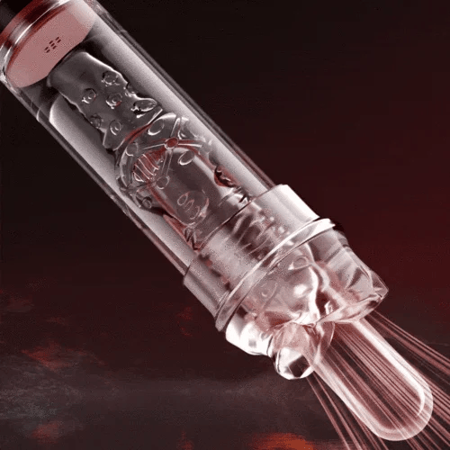 XP10 Penis Pnlargement Pump 3 Suction 9 Vibration Plus Masturbator Sleeve