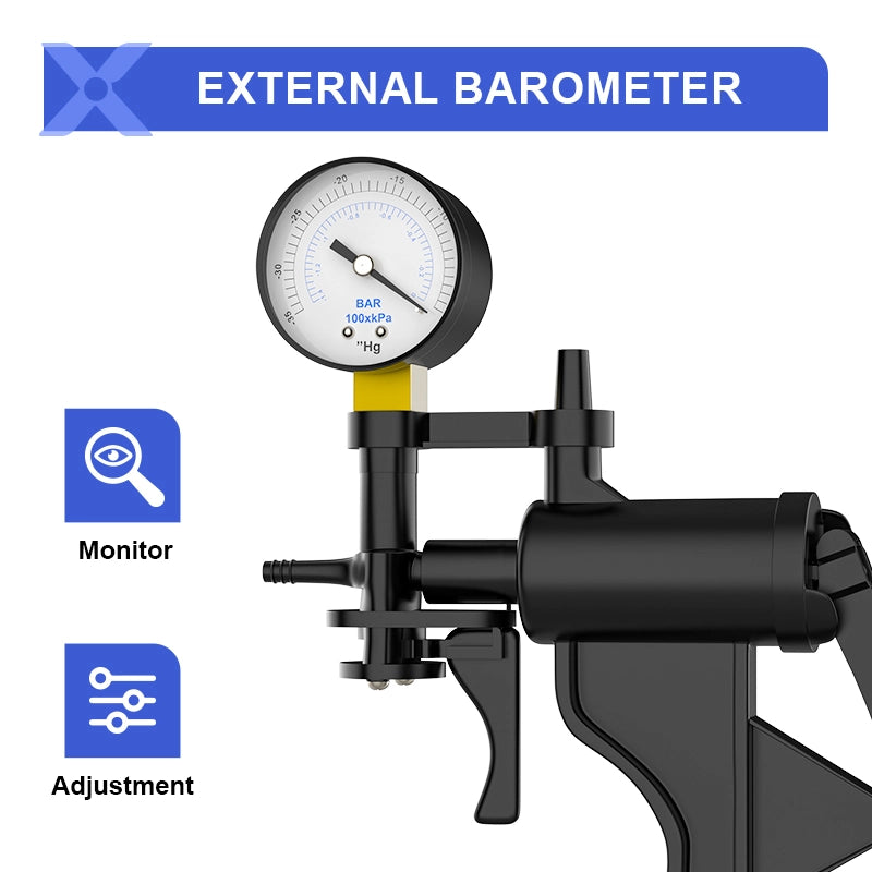 XP18 Manual Penis Pump with Barometer & Scale