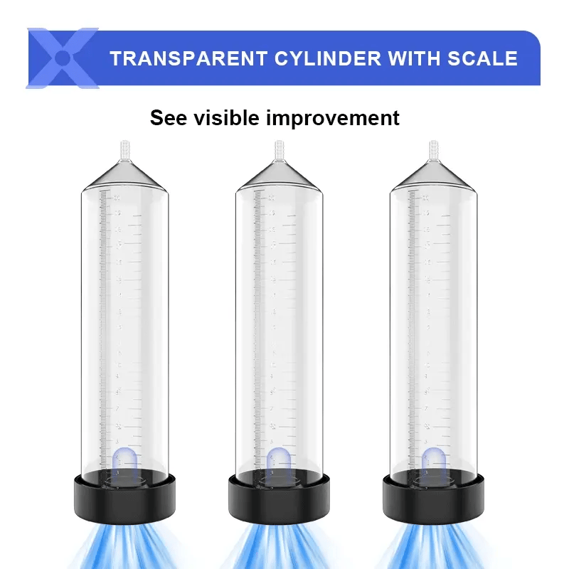 XP18 Manual Penis Pump with Barometer & Scale