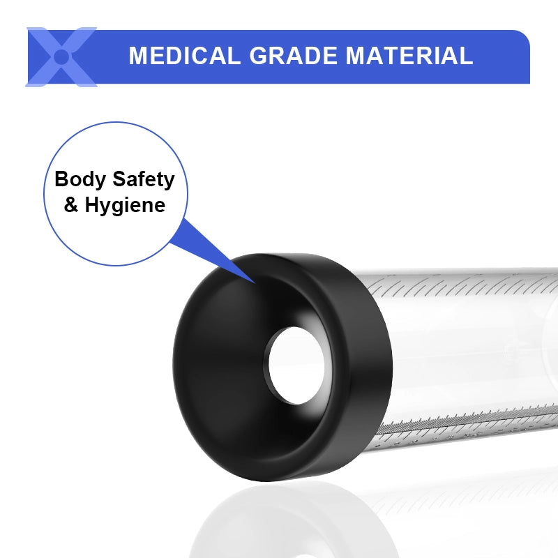 XP18 Manual Penis Pump with Barometer & Scale