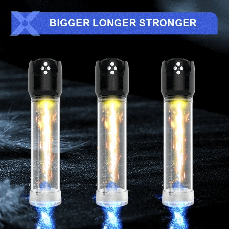 XP7 2 In 1 Vacuum Penis Pump 6 Suction Moaning 3D Realistic Sleeve