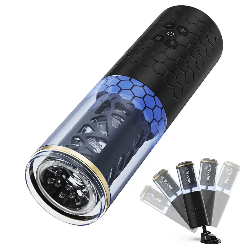 XR11 Hands Free Masturbator 10 Thrusting Rotating Modes & Speeds