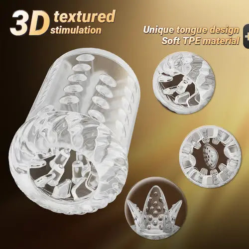 XR15 Male Masturbator Thrusting Rotating Licking Vibrating One-Key Burst