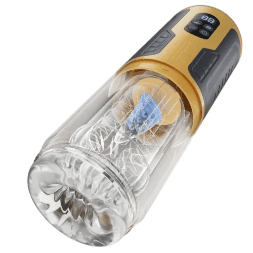 XR15 Male Masturbator Thrusting Rotating Licking Vibrating One-Key Burst