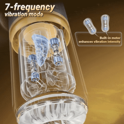 XR15 Male Masturbator Thrusting Rotating Licking Vibrating One-Key Burst