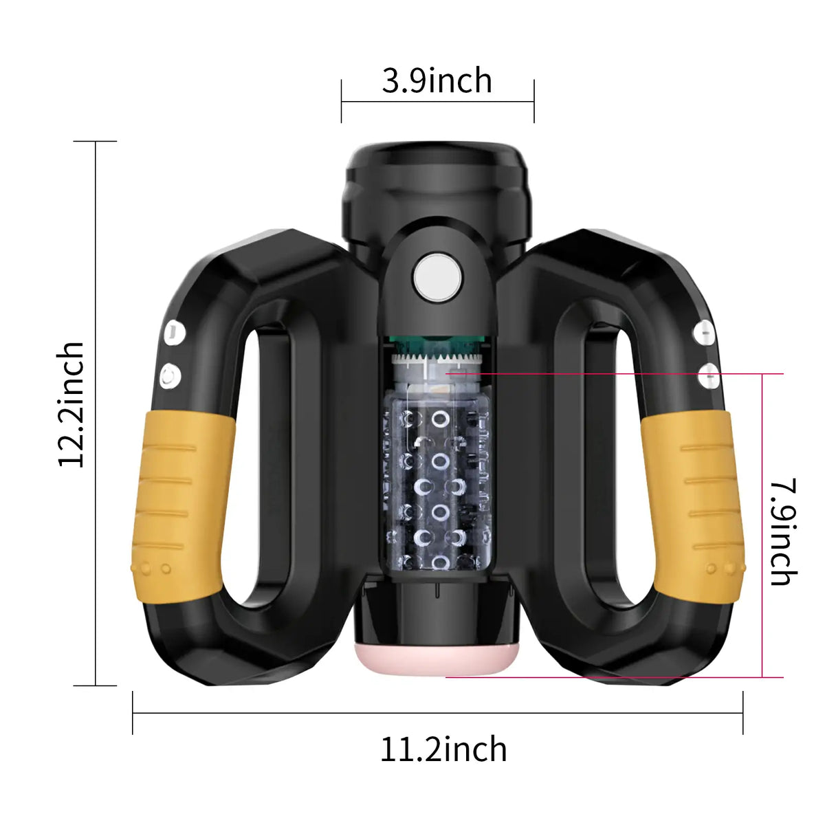 XR18 Handle Masturbator 10 Rotating Thrusting with Phone Holder