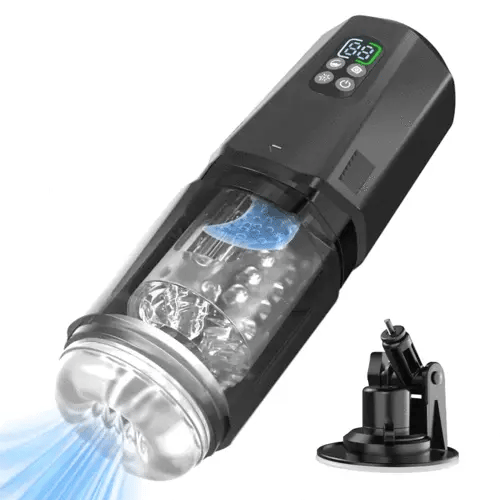 XR19 Hands Free Masturbator Thrusting Rotating Vibrating App Interaction